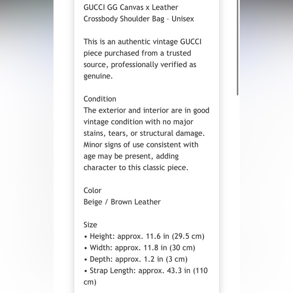 Gucci Beige and Brown Shoulder Bag - Picture 13 of 13